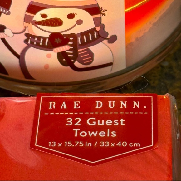 NEW Rae Dunn SET of 32 Disposable Christmas Guest Hand Towels - HO HO HO - Picture 5 of 8